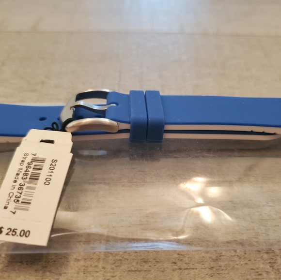 Fossil Jewelry - Fossil watch strap size 20 blue white Fossil Jewelry - Fossil watch strap size 20 blue white